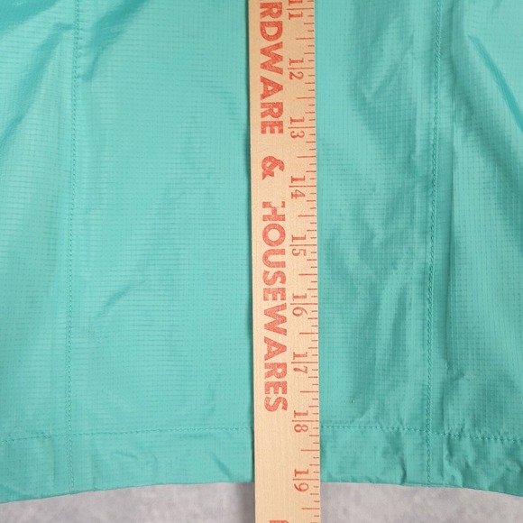 Patagonia Torrentshell Rain Coat Jacket Girls Small 8 Blue H2no Hooded - Picture 15 of 16